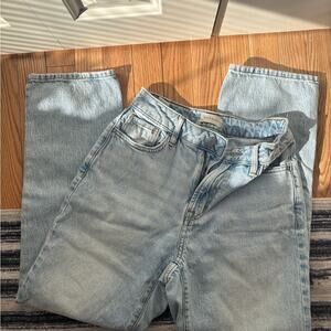 PacSun Women's Light Blue Straight Leg Jeans